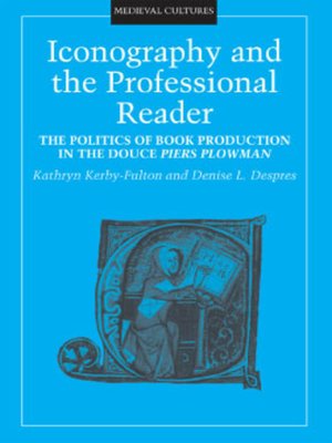 cover image of Iconography and the Professional Reader